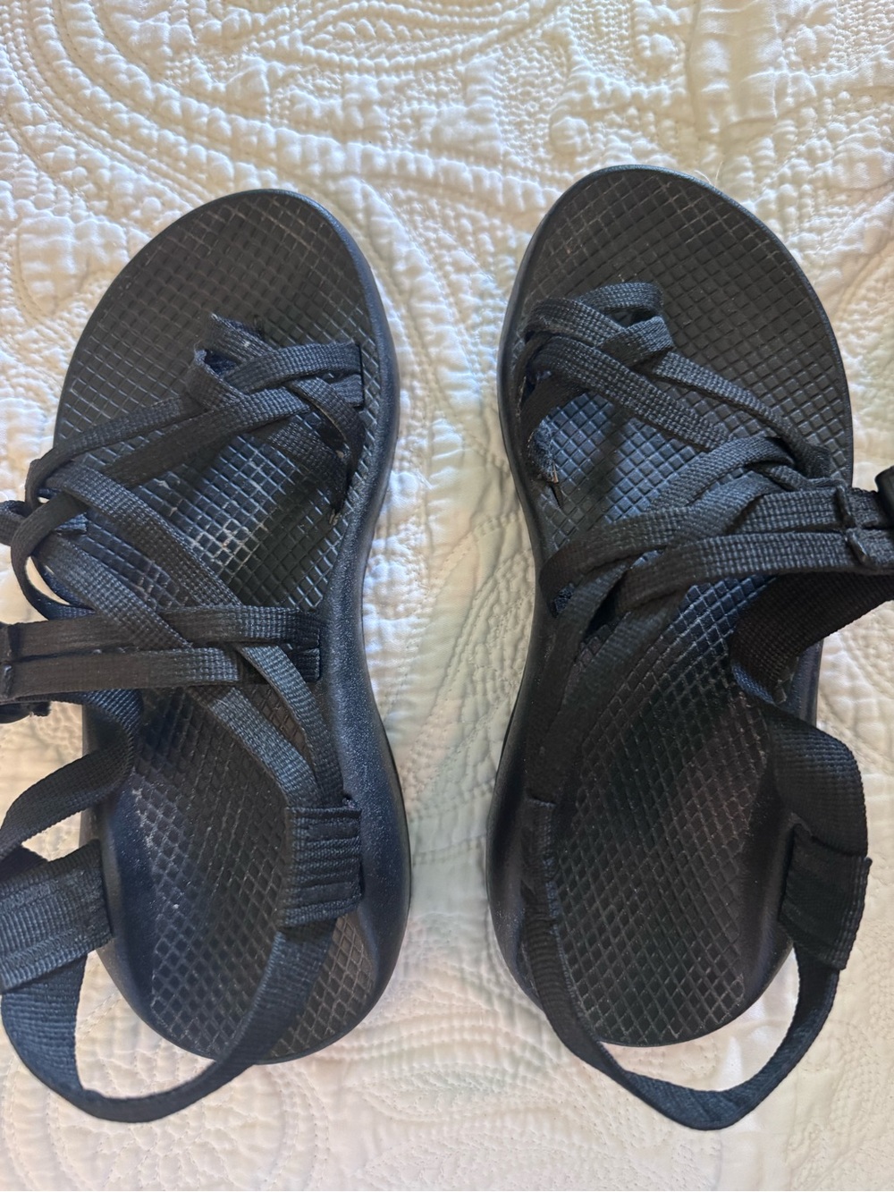 Chaco Women's Black Strappy Sport Sandals